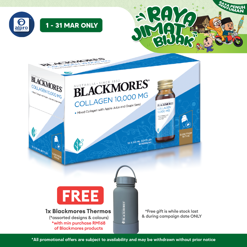 Blackmores Collagen 10000mg 10s | Radiant Youthful Beauty Blackmores