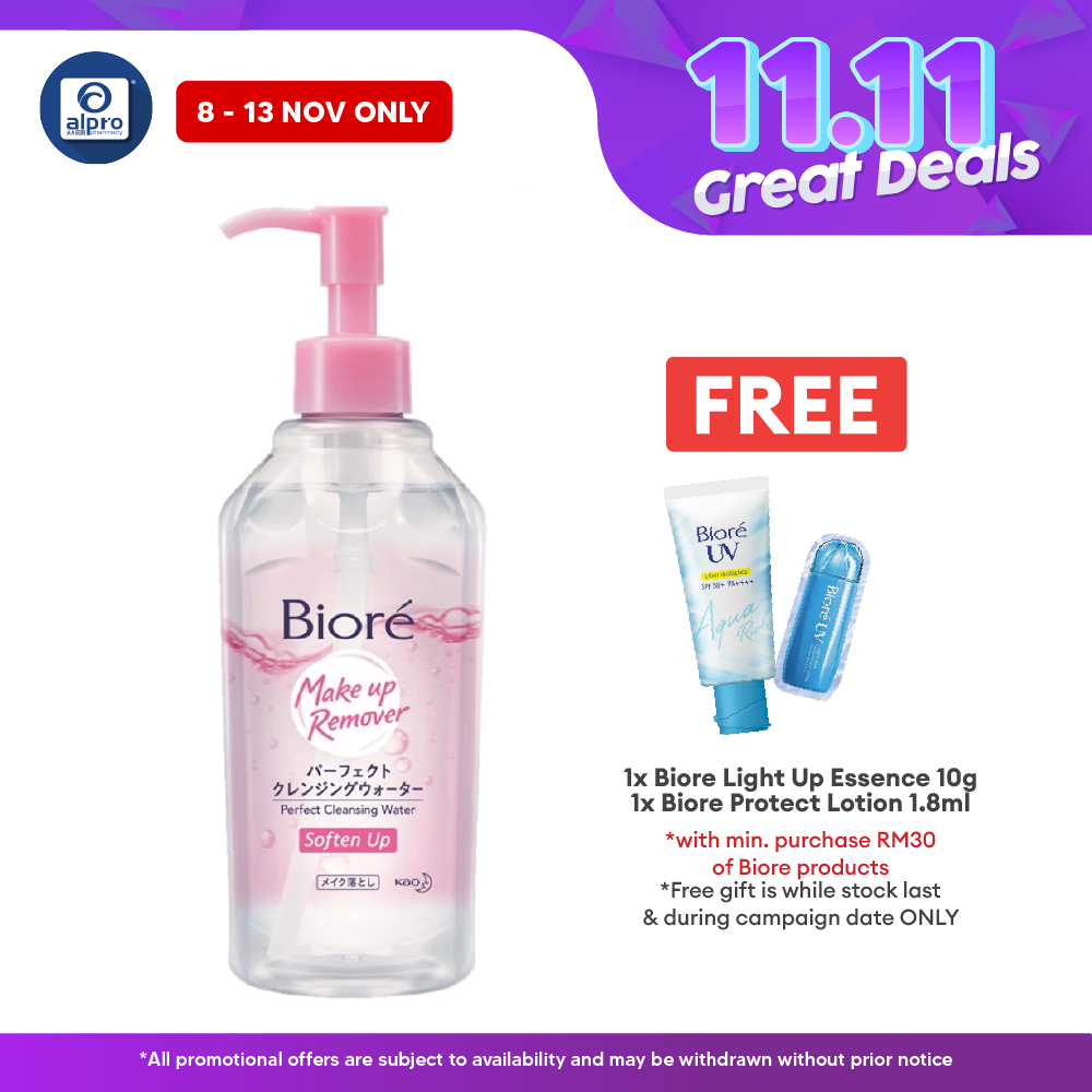 Biore Perfect Cleansing Water 300ml Alpro Pharmacy