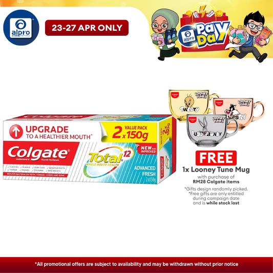Colgate Total 12 Hour Protection Advance Fresh 150g 2s Colgate
