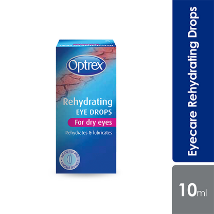 Optrex Rehydrating Eye Drops 10ml | Instantly Rehydrate Eyes Optrex