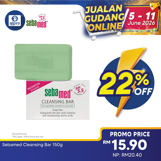 Sebamed Cleansing Bar 150g Sebamed