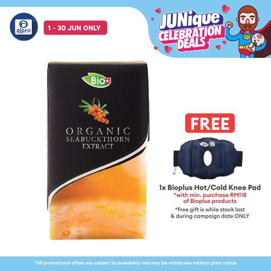 Bioplus Organic Seabuckthorn Extract 60s | Skin Nourishment & Anti-Aging Alpro Pharmacy