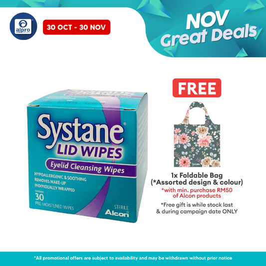 Alcon Systane Lid Wipes 30s Alcon