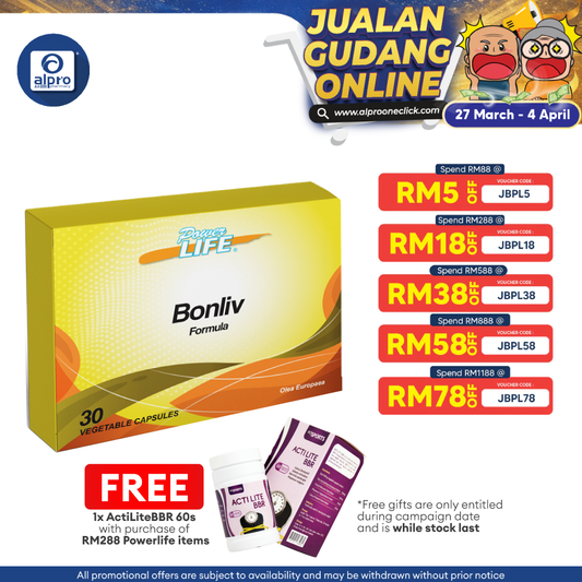 Powerlife Bonliv Formula 30s | Strengthen Bone Powerlife