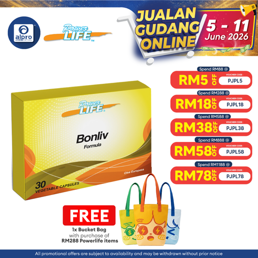 Powerlife Bonliv Formula 30s | Strengthen Bone Powerlife