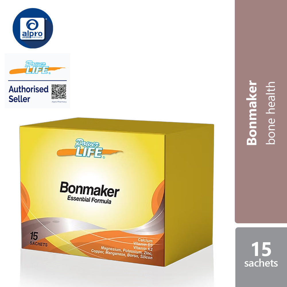 Powerlife Bonmaker Essential Formula 15/box | Bone Health Supplement Powerlife