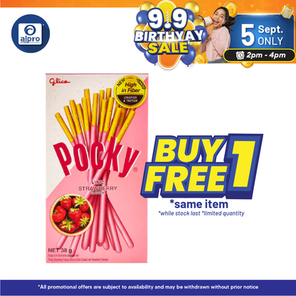 Pocky Strawberry 38g Pocky