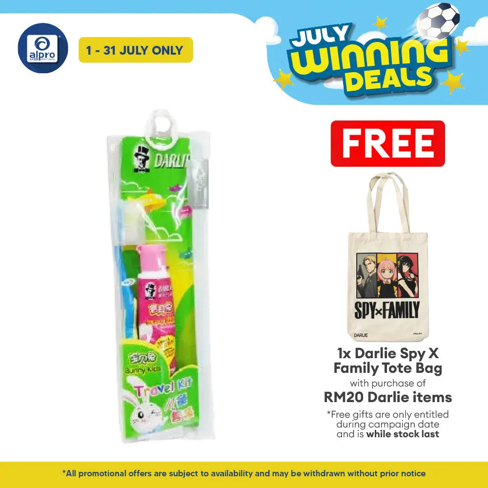 Darlie Bunny Kids Travel Kit 40g Darlie