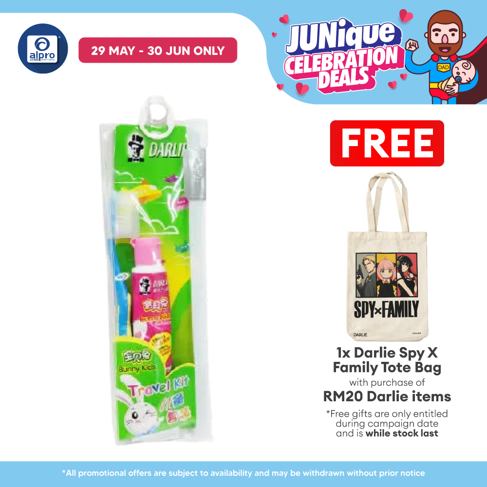 Darlie Bunny Kids Travel Kit 40g Darlie