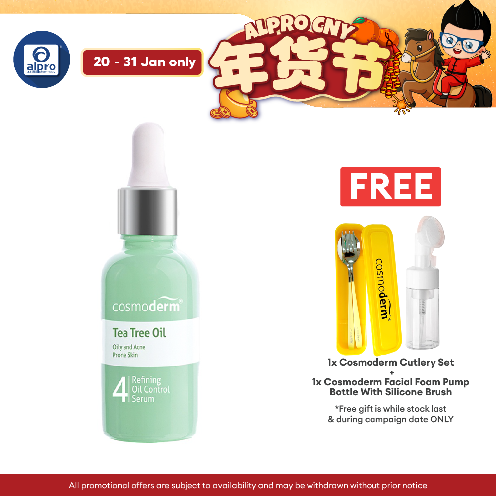 Cosmoderm Tea Tree Oil Control Serum 30ml