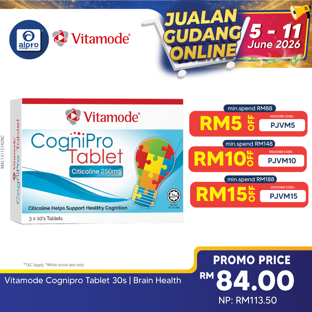 Vitamode Cognipro Tablet 30s | Brain Health Vitamode