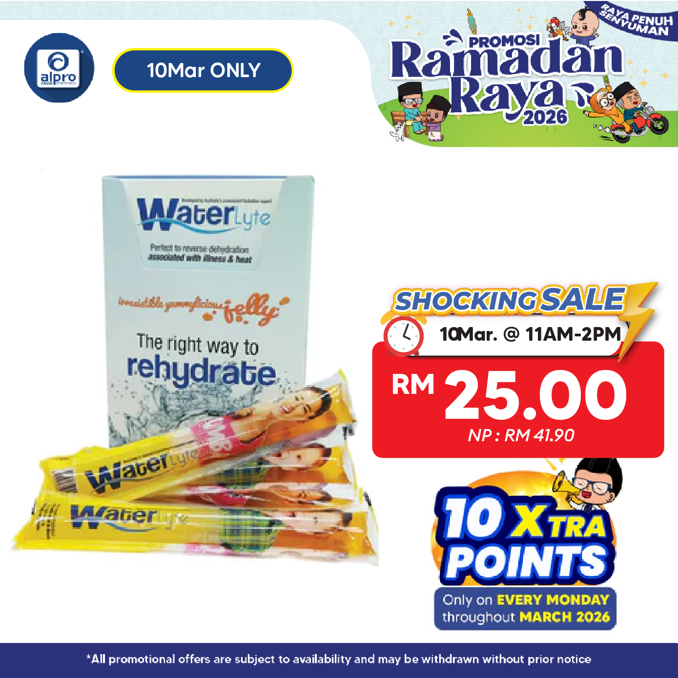 Waterlyte Electrolyte Jelly 16s WATERLYTE