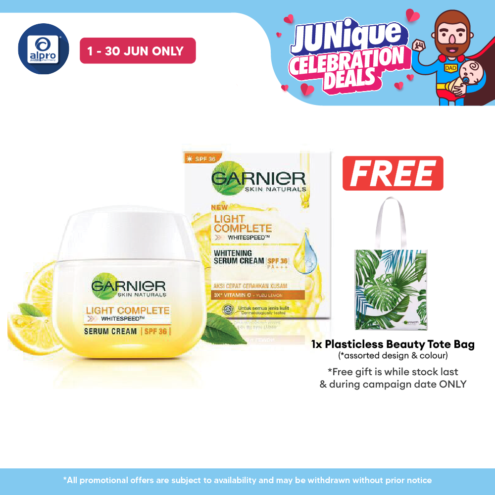 Garnier Light Complete Whitening Serum Cream 50ml Garnier