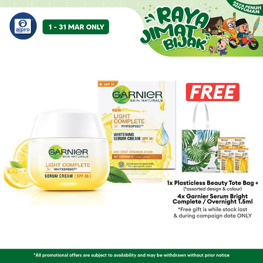 Garnier Light Complete Whitening Serum Cream 50ml Garnier