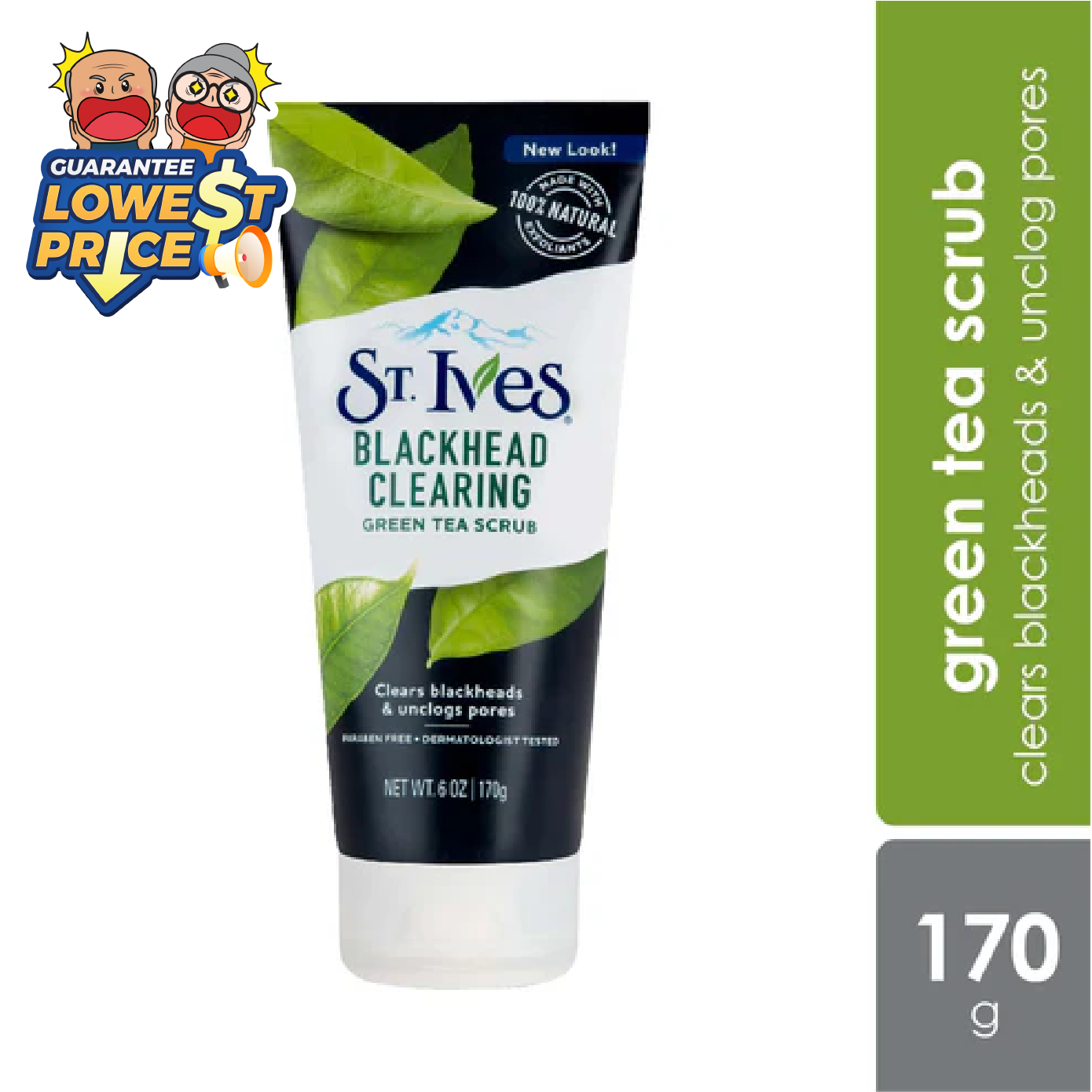 St. Ives Green Tea Blackhead Clearing Scrub 170g