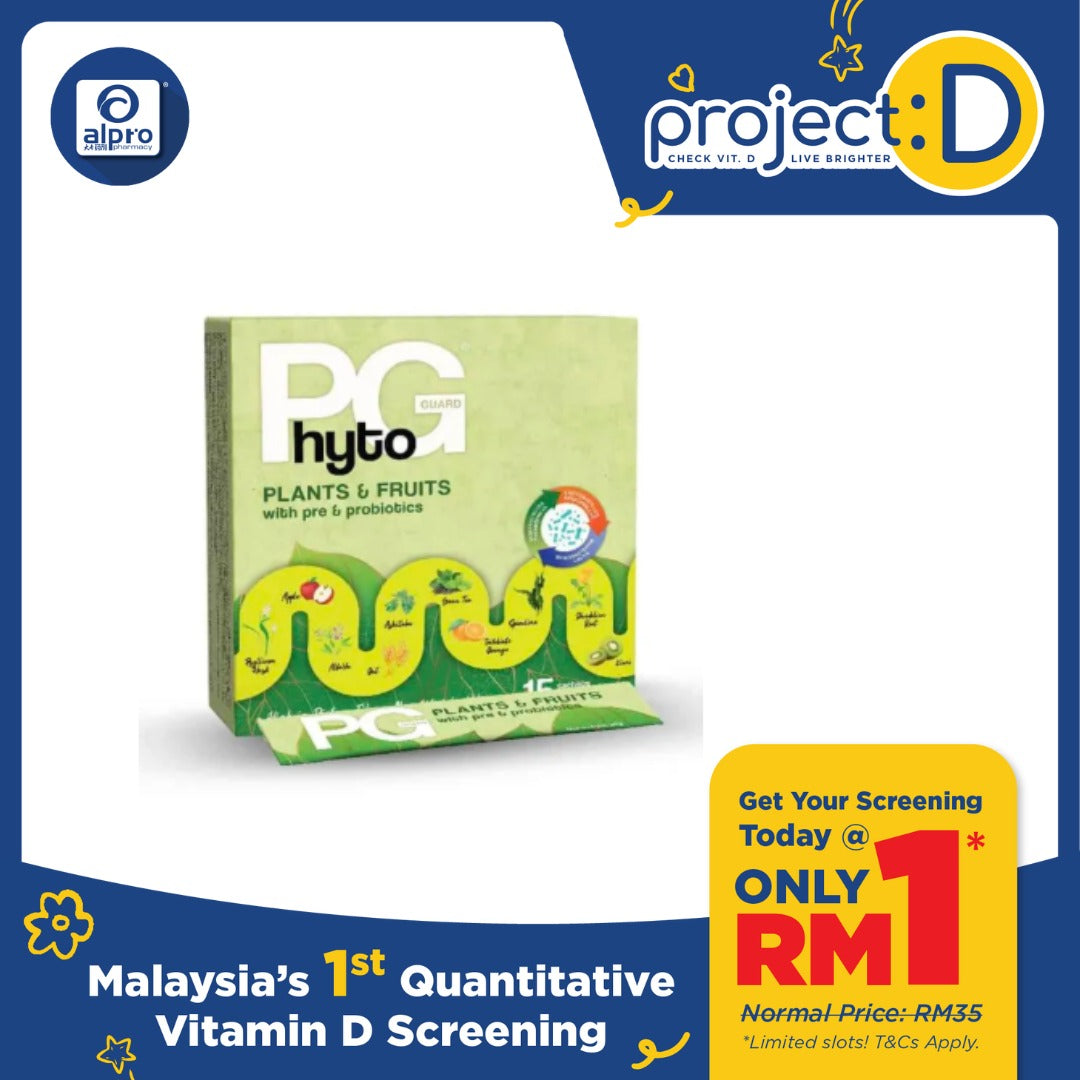 Phyto Guard Plants & Fruits With Pre & Probiotics 15s (New) | Improve Gastro-Intestinal Health Phyto