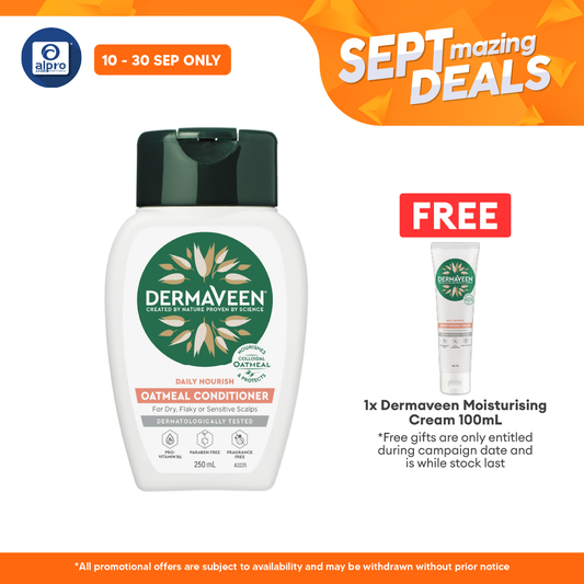 Dermaveen Daily Nourish Oatmeal Conditioner 250ml Alpro Pharmacy