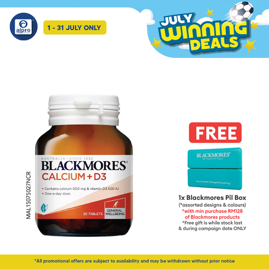 Blackmores Calcium D3 30s | Strengthen Muscles & Bones Blackmores