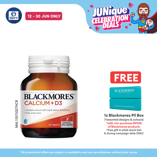 Blackmores Calcium D3 30s | Strengthen Muscles & Bones Blackmores