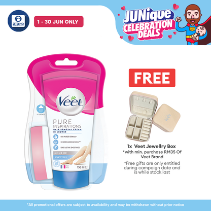 Veet In-Shower Hair Removal Sensitive CR | 150ml Veet