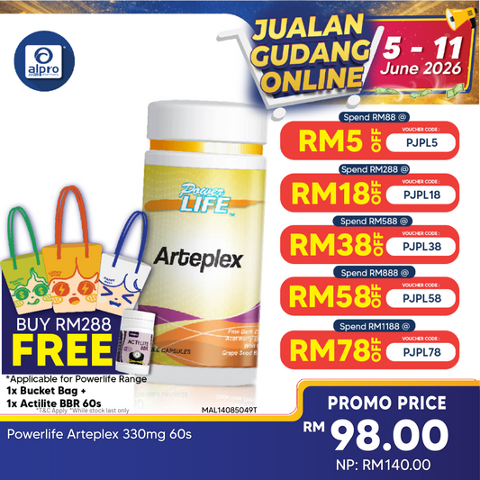 Powerlife Arteplex 330mg 60s Powerlife