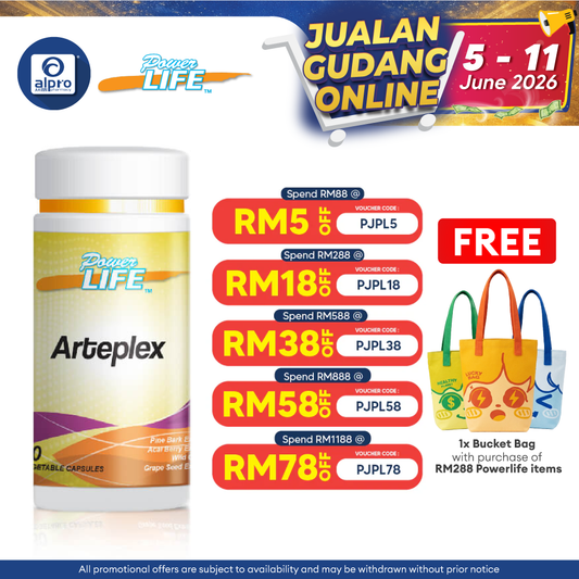 Powerlife Arteplex 330mg 60s Powerlife