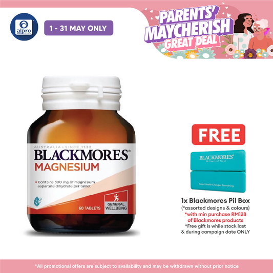 Blackmores Magnesium 60s | Muscle, Heart & Bone Health Blackmores
