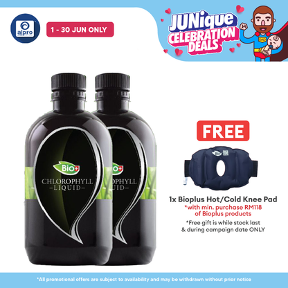 Bioplus Liquid Chlorophyll 2x500ml | Improves Bad Breath Bioplus