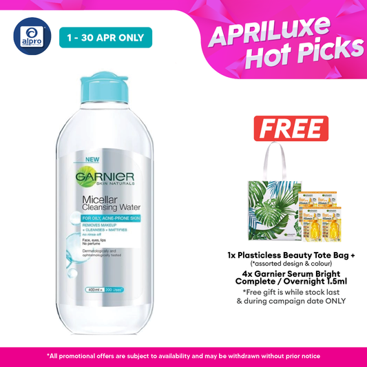 Garnier Micellar Cleansing Water Blue 400ml Garnier