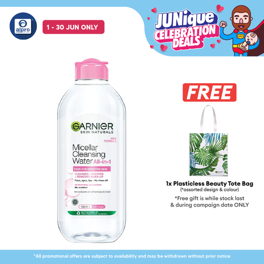 Garnier Micellar Cleansing Water Pink 400ml Garnier