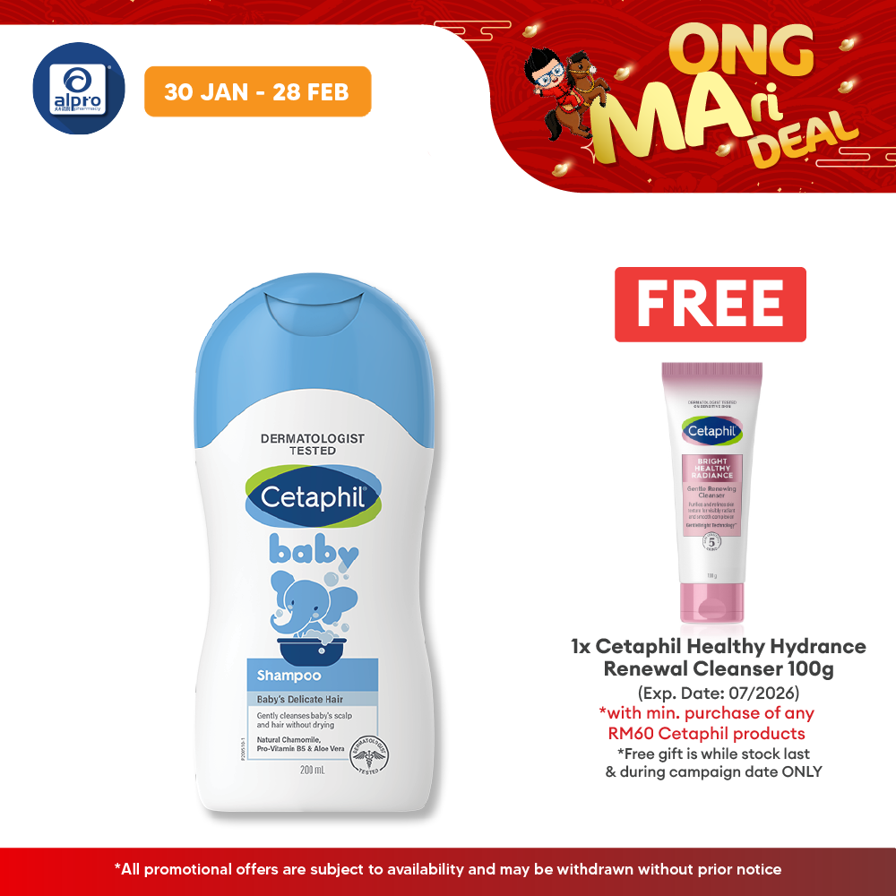 Cetaphil Baby Shampoo 200ml Alpro Pharmacy