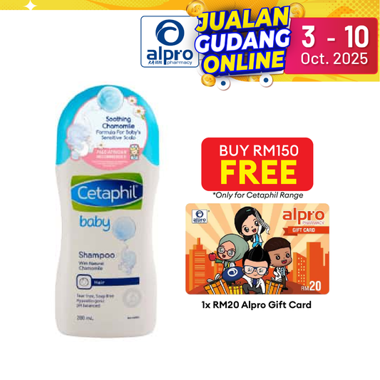 Cetaphil Baby Shampoo 200ml Alpro Pharmacy