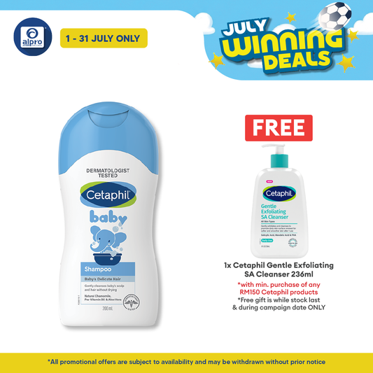 Cetaphil Baby Shampoo 200ml Cetaphil