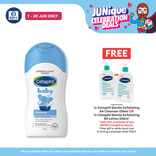 Cetaphil Baby Shampoo 200ml Cetaphil