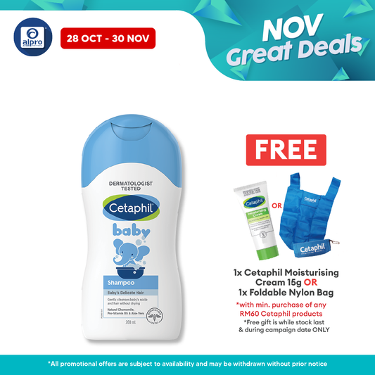 Cetaphil Baby Shampoo 200ml Alpro Pharmacy