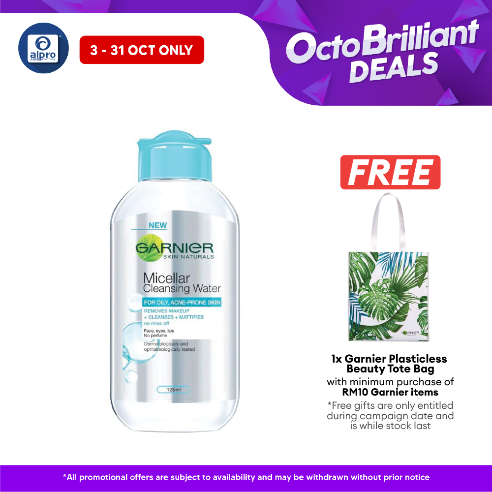 Garnier Micellar Cleansing Water Blue 125ml Garnier