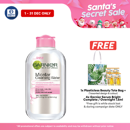 Garnier Micellar Cleansing Water Pink 125ml | For Sensitive Skin Garnier