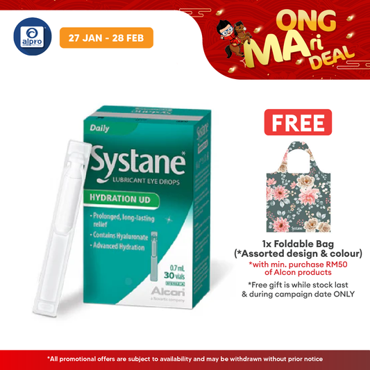 Systane Hydration UD 30x0.7ml | Long-Lasting Relief Alcon