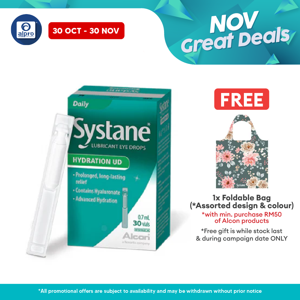 Systane Hydration UD 30x0.7ml | Long-Lasting Relief Alcon