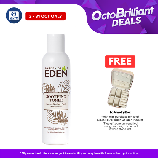 Garden Of Eden Soothing Toner 100ml | Revitalizes and Soothes Skin Garden Of Eden