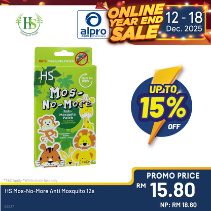 HS Mos-No-More Anti Mosquito 12s HS