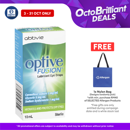 Allergan Optive Fusion MD 10ml | Relieve Dry Eyes Alpro Pharmacy