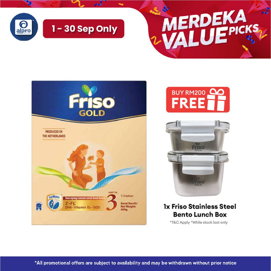 Friso Gold 3 600g | Supports Child Overall Growth Friso