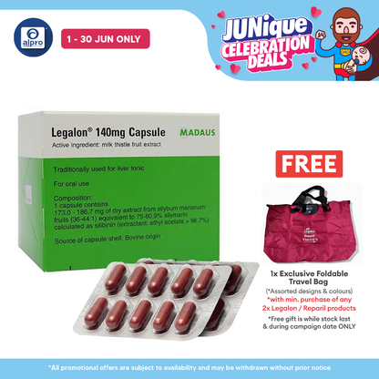Legalon 140mg Capsule 10x10s | Liver Health Madaus