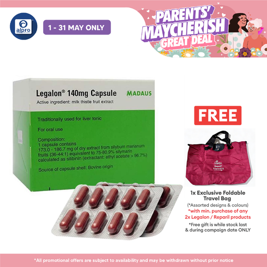 Legalon 140mg Capsule 10x10s | Liver Health Madaus