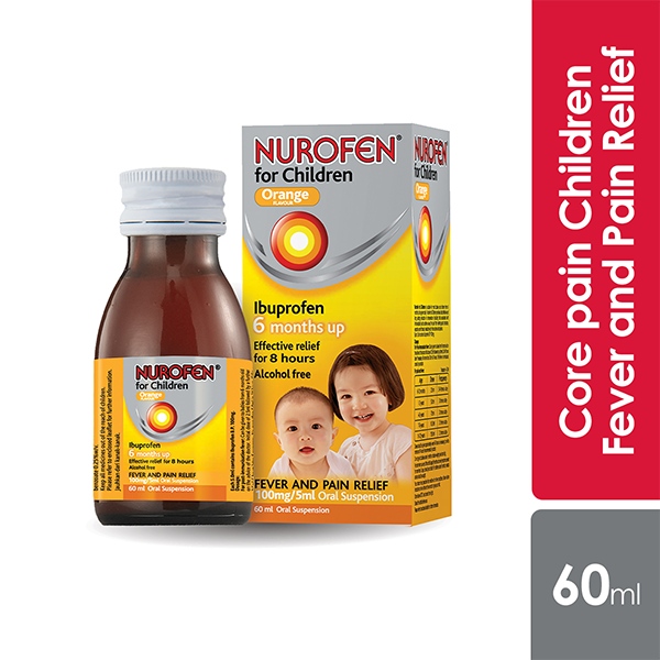 Nurofen Syrup 60ml (dispensing Pack) Pharmacy Medicine
