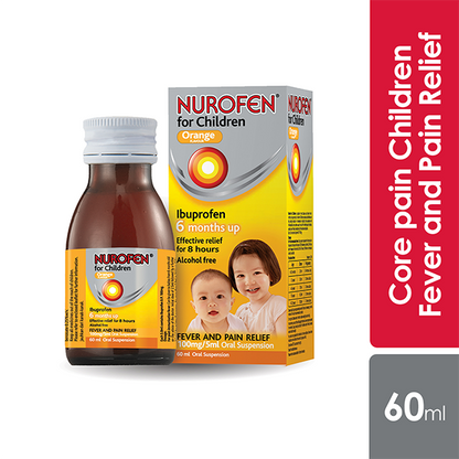 Nurofen Syrup 60ml (dispensing Pack) Pharmacy Medicine