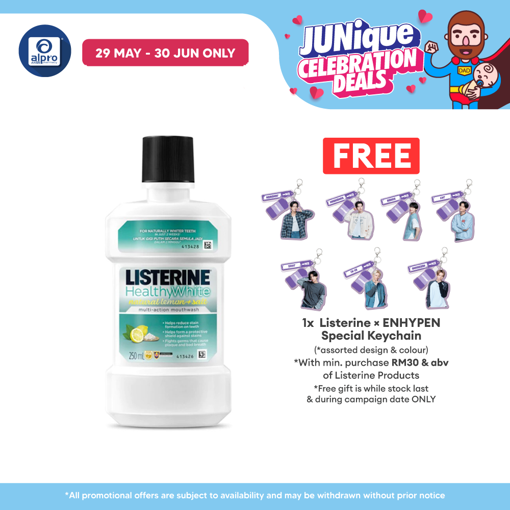 Listerine Healthy White 250ml Listerine