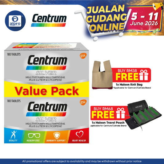 Centrum Silver Multivitamins 2x100s |  Prevent Vitamin Deficiency Centrum