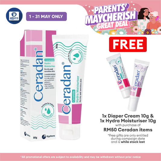 Ceradan Hydra Cream 80g | Hydrating Moisturizer Ceradan